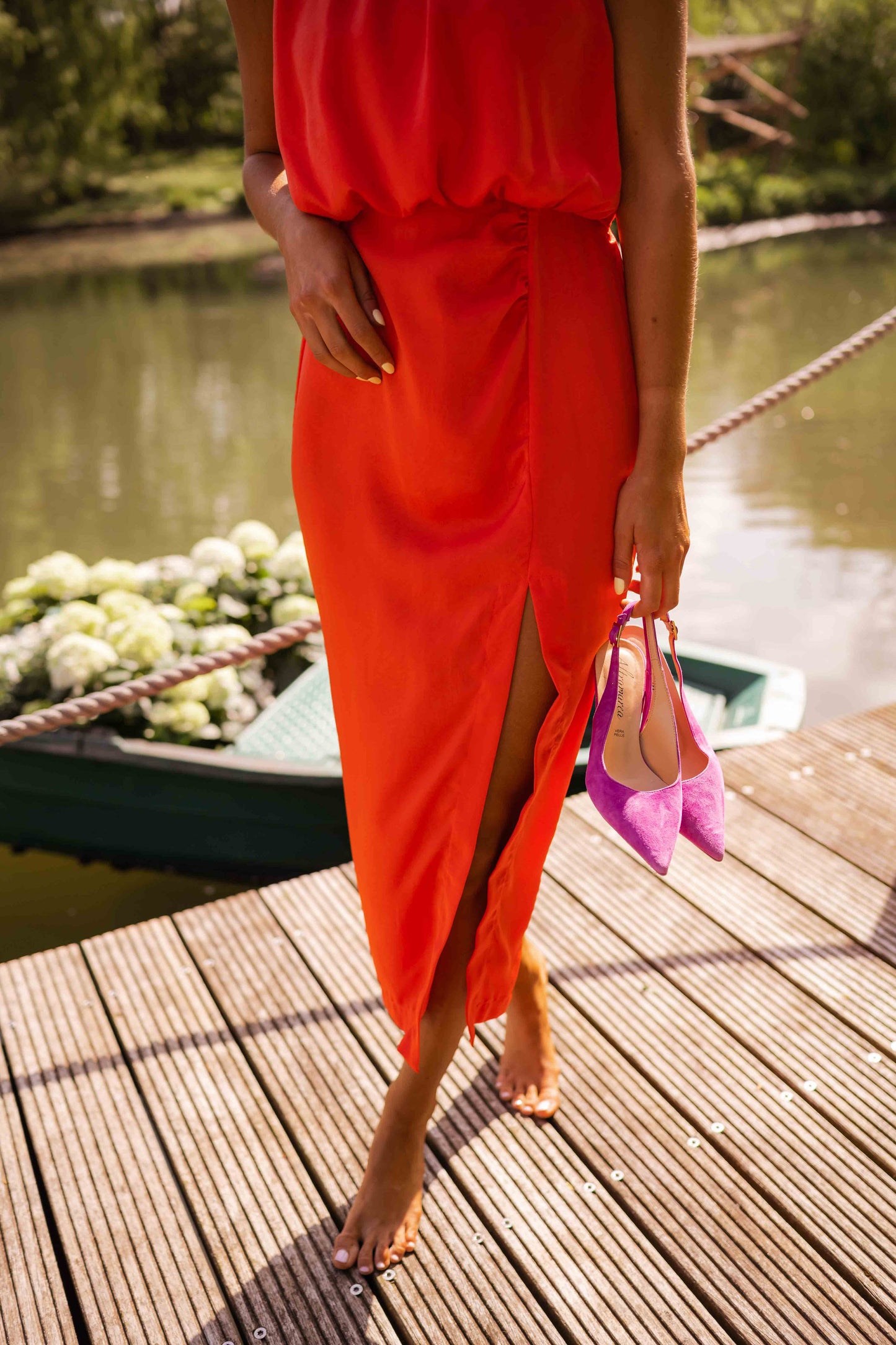 Van Delft Mode® | Elegante Zomerse Jurk