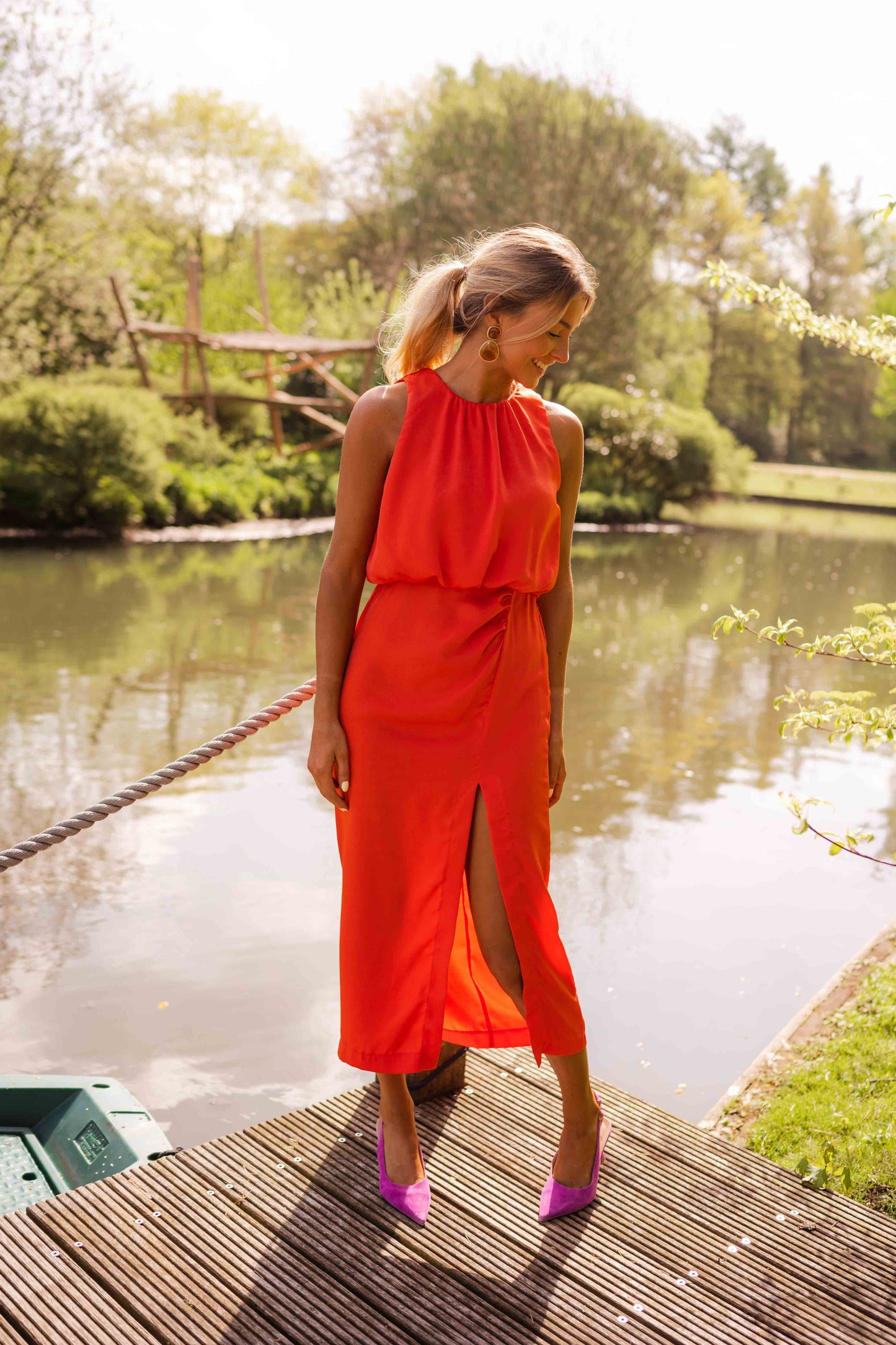 Van Delft Mode® | Elegante Zomerse Jurk