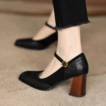Van Delft Mode®| Klassieke Leren Pumps