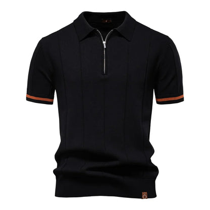 Van Delft Mode® | Zomerse Polo met Rits