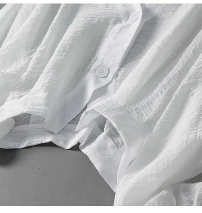 Van Delft Mode® | Elegante linnen dames blouse