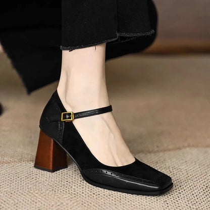 Van Delft Mode®| Klassieke Leren Pumps