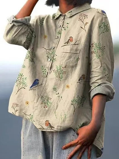 Van Delft Mode® | Luchtige comfortabele zomerblouse ( TIJDELIJK 1+1 GRATIS!)