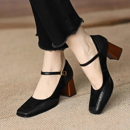 Van Delft Mode®| Klassieke Leren Pumps