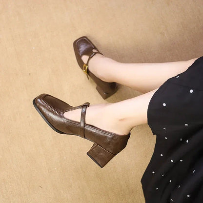 Van Delft Mode®| Franse Geïnspireerde Mary Janes