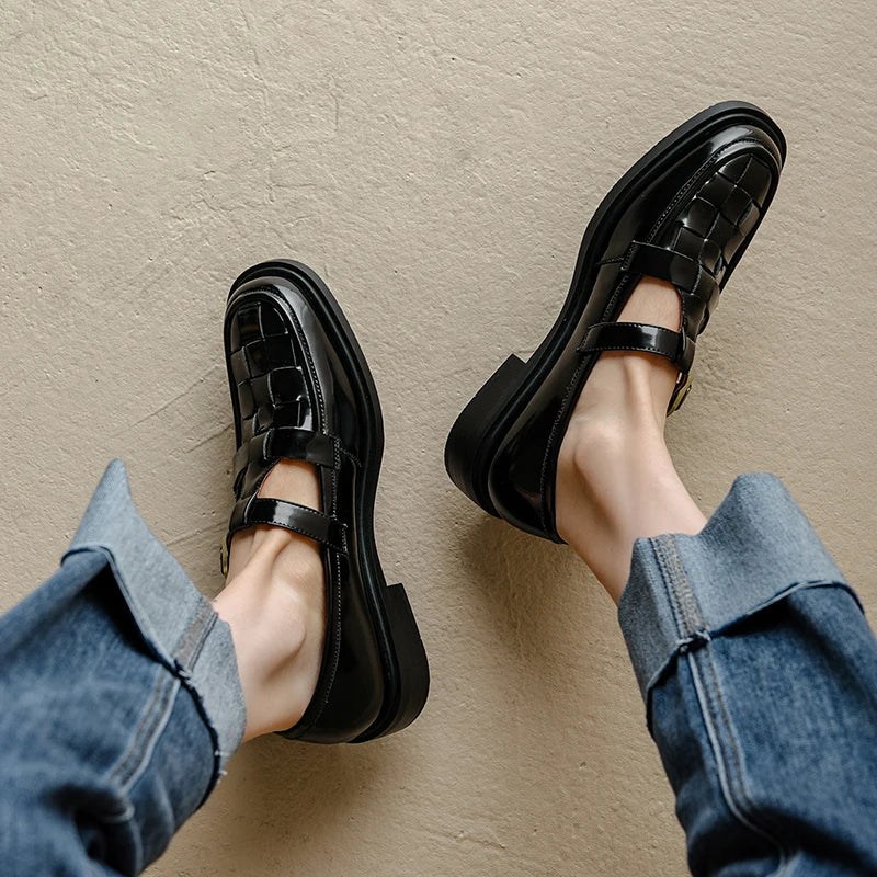 Van Delft Mode®| Vintage-Stijl Retro Ballerina's