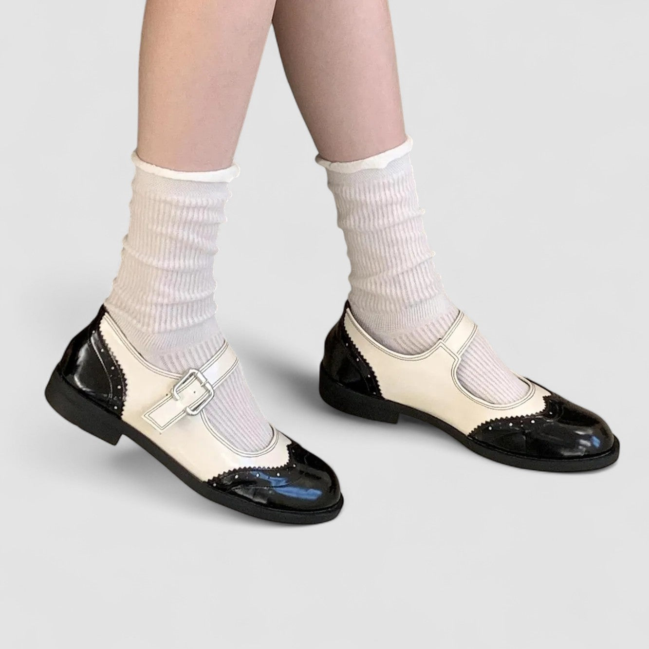 Van Delft Mode®| Tijdloze Mary Jane Schoenen