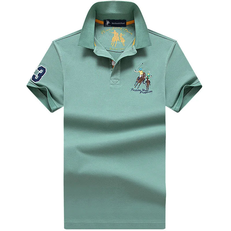 Van Delft Mode® | Katoenen poloshirt voor heren (TIJDELIJK 1+1 GRATIS!)