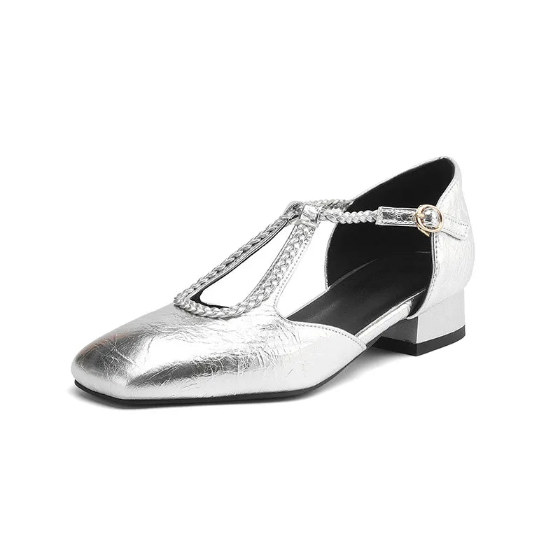 Van Delft Mode®| Retro Lederen Ballerina's