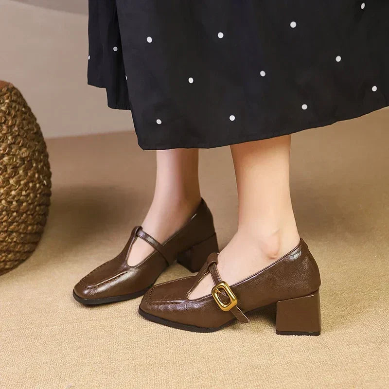 Van Delft Mode®| Franse Geïnspireerde Mary Janes