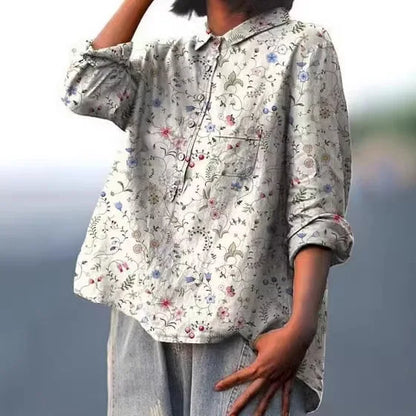 Van Delft Mode® | Luchtige comfortabele zomerblouse ( TIJDELIJK 1+1 GRATIS!)