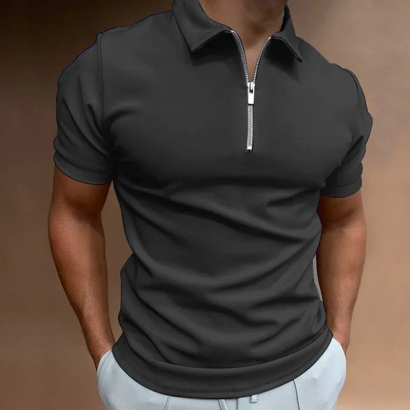 Van Delft Mode® | Klassieke Rits Polo Shirt (TIJDELIJK 1+1 GRATIS!)