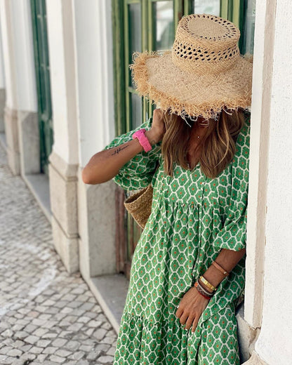 Van Delft Mode® | Elegante Boho Jurk
