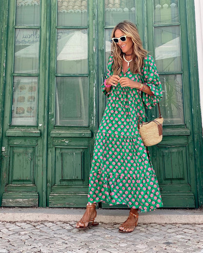 Van Delft Mode® | Elegante Boho Jurk
