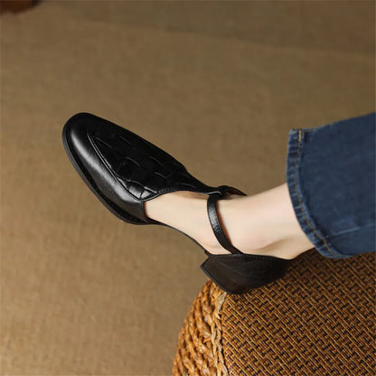 Van Delft Mode®| Vintage Strap Heels