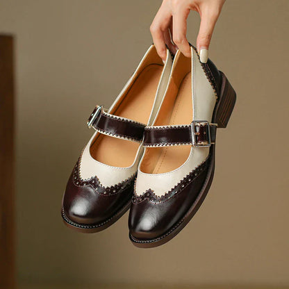 Van Delft Mode®| Everyday Leather Mary Janes