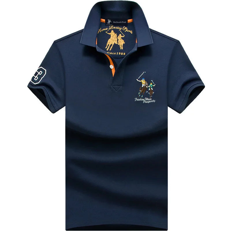 Van Delft Mode® | Katoenen poloshirt voor heren (TIJDELIJK 1+1 GRATIS!)