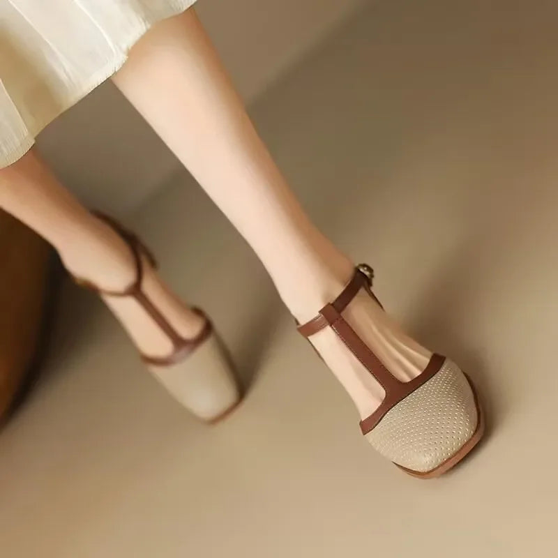 Van Delft Mode®| Mid-Hak Klassieke Schoenen