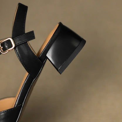Van Delft Mode®| Vlechtleren Ballerina's