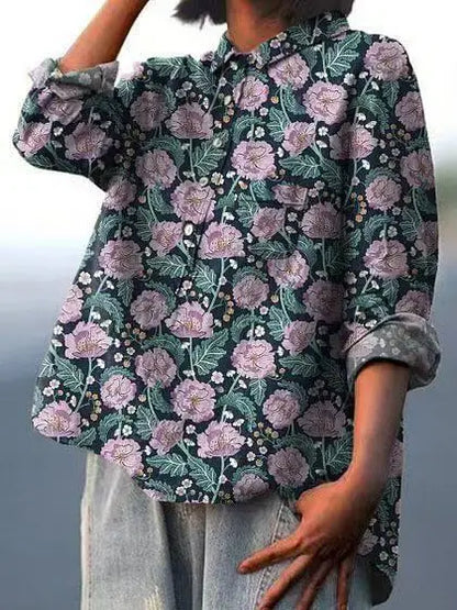 Van Delft Mode® | Luchtige comfortabele zomerblouse ( TIJDELIJK 1+1 GRATIS!)
