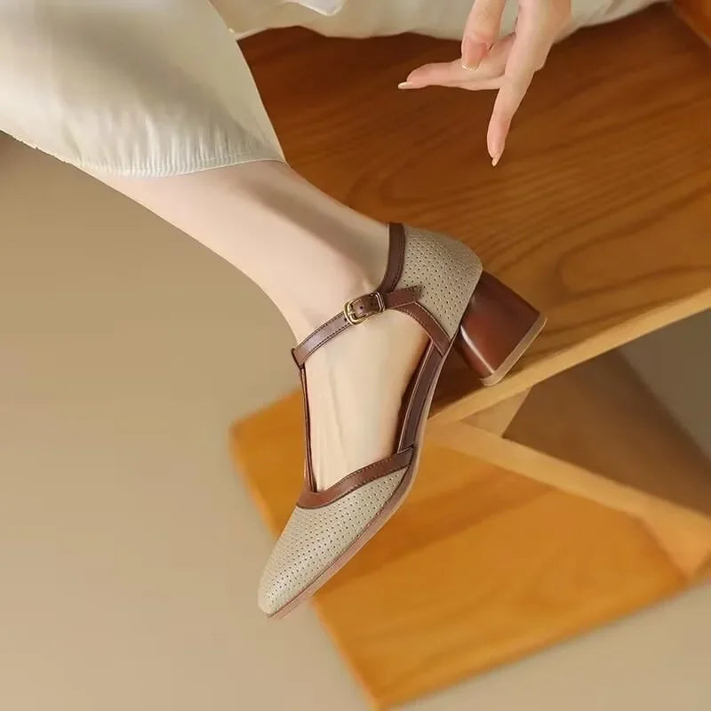 Van Delft Mode®| Mid-Hak Klassieke Schoenen