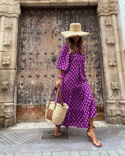 Van Delft Mode® | Elegante Boho Jurk