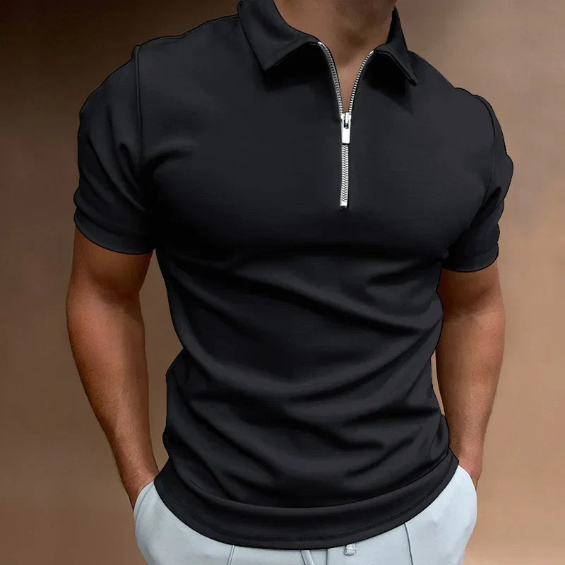 Van Delft Mode® | Klassieke Rits Polo Shirt (TIJDELIJK 1+1 GRATIS!)
