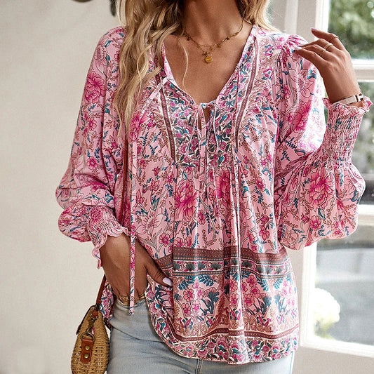 Van Delft Mode® | STIJLVOLLE BLOEMENBLOUSE