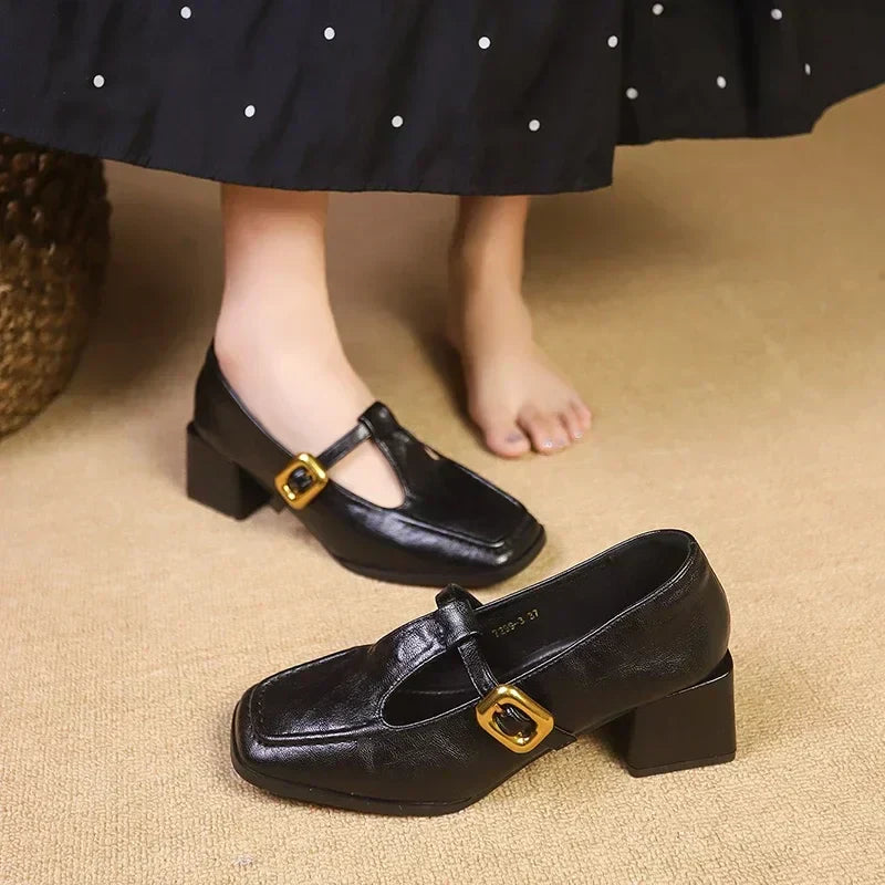 Van Delft Mode®| Franse Geïnspireerde Mary Janes