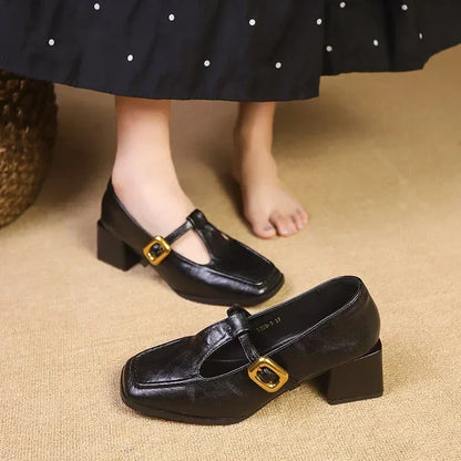 Van Delft Mode®| Franse Geïnspireerde Mary Janes