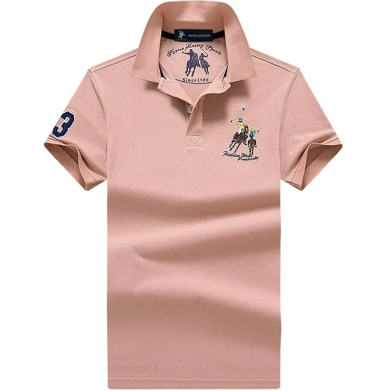 Van Delft Mode® | Katoenen poloshirt voor heren (TIJDELIJK 1+1 GRATIS!)