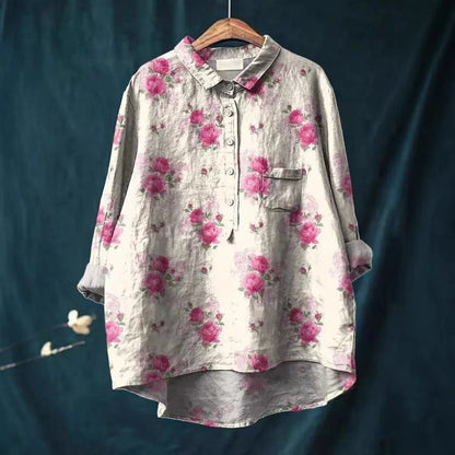 Van Delft Mode® | Luchtige comfortabele zomerblouse ( TIJDELIJK 1+1 GRATIS!)