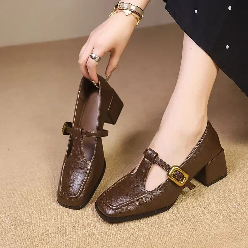 Van Delft Mode®| Franse Geïnspireerde Mary Janes