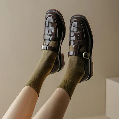 Van Delft Mode®| Vintage-Stijl Retro Ballerina's
