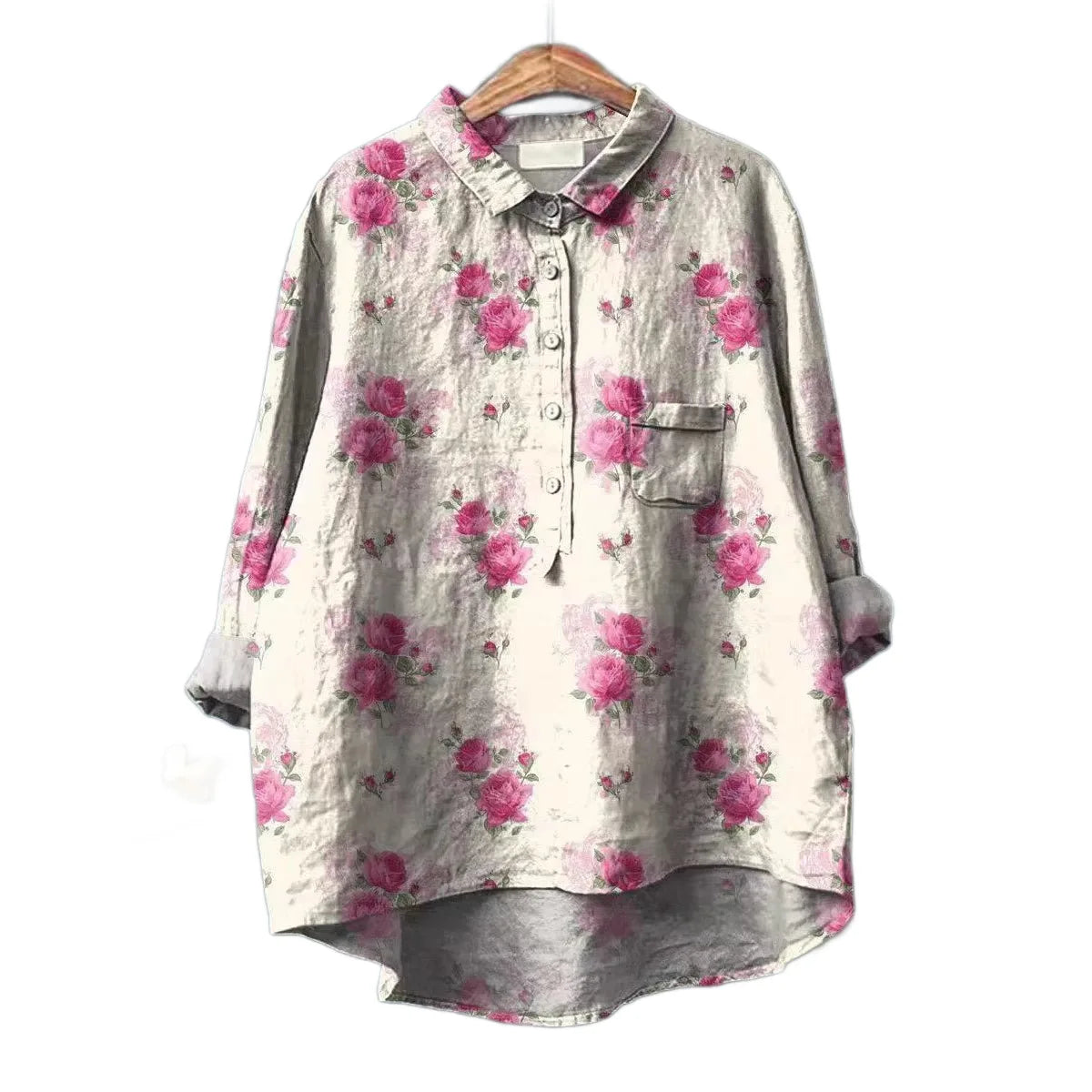 Van Delft Mode® | Luchtige comfortabele zomerblouse ( TIJDELIJK 1+1 GRATIS!)