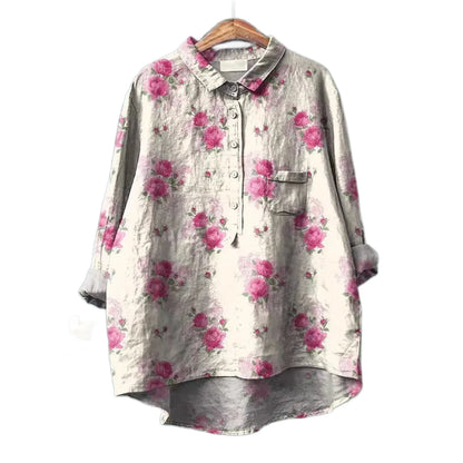 Van Delft Mode® | Luchtige comfortabele zomerblouse ( TIJDELIJK 1+1 GRATIS!)