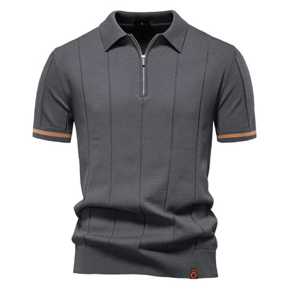 Van Delft Mode® | Zomerse Polo met Rits