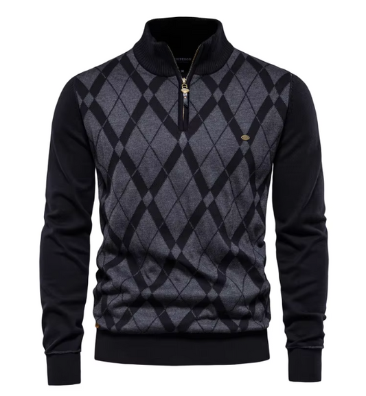 Van Delft Mode® | Half-Zip Herentrui