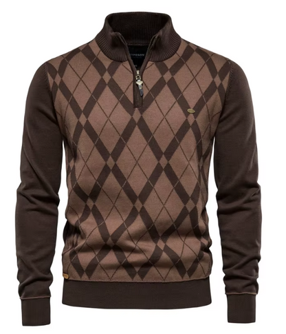 Van Delft Mode® | Half-Zip Herentrui