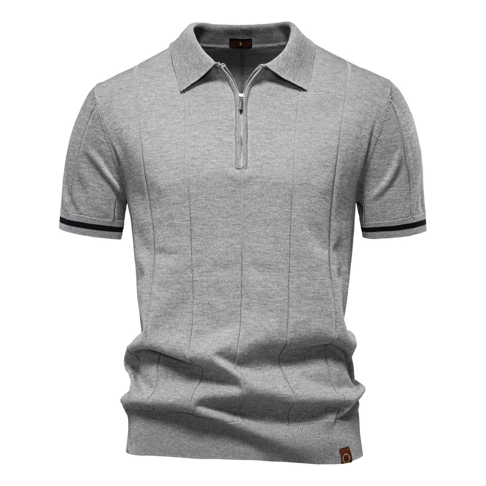 Van Delft Mode® | Zomerse Polo met Rits