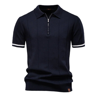 Van Delft Mode® | Zomerse Polo met Rits