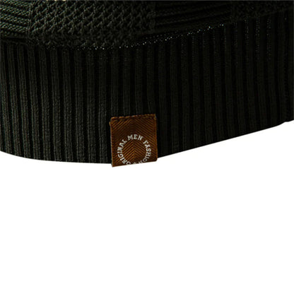 Van Delft Mode® | Katoenen Gestreepte Polo