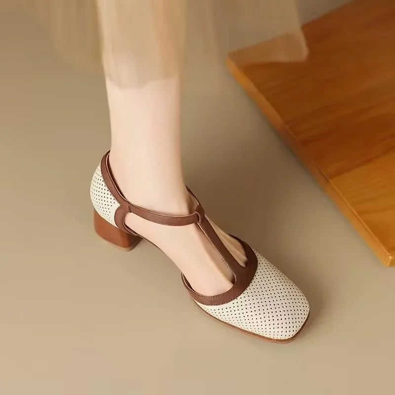 Van Delft Mode®| Mid-Hak Klassieke Schoenen