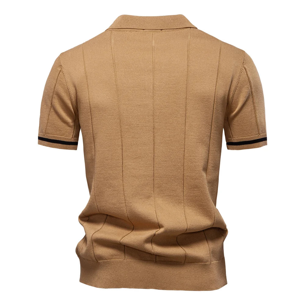 Van Delft Mode® | Zomerse Polo met Rits