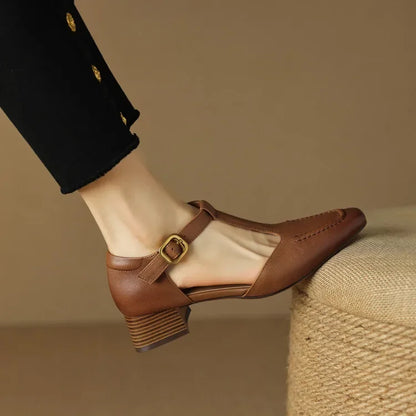 Van Delft Mode®| Vintage Leren Schoenen