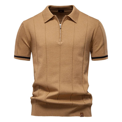 Van Delft Mode® | Zomerse Polo met Rits