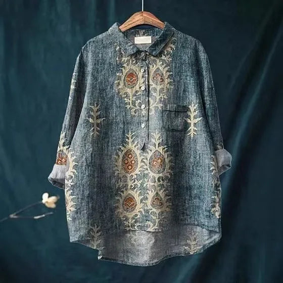 Van Delft Mode® | Luchtige comfortabele zomerblouse ( TIJDELIJK 1+1 GRATIS!)