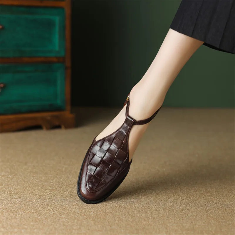 Van Delft Mode®| Vintage Strap Heels