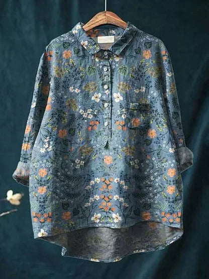 Van Delft Mode® | Luchtige comfortabele zomerblouse ( TIJDELIJK 1+1 GRATIS!)