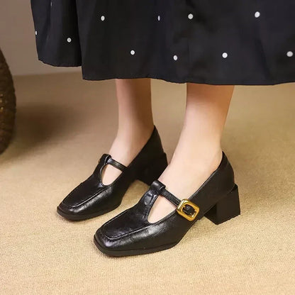 Van Delft Mode®| Franse Geïnspireerde Mary Janes